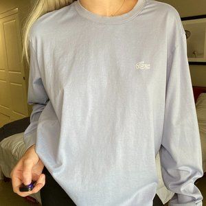 lacoste light blue long sleeve